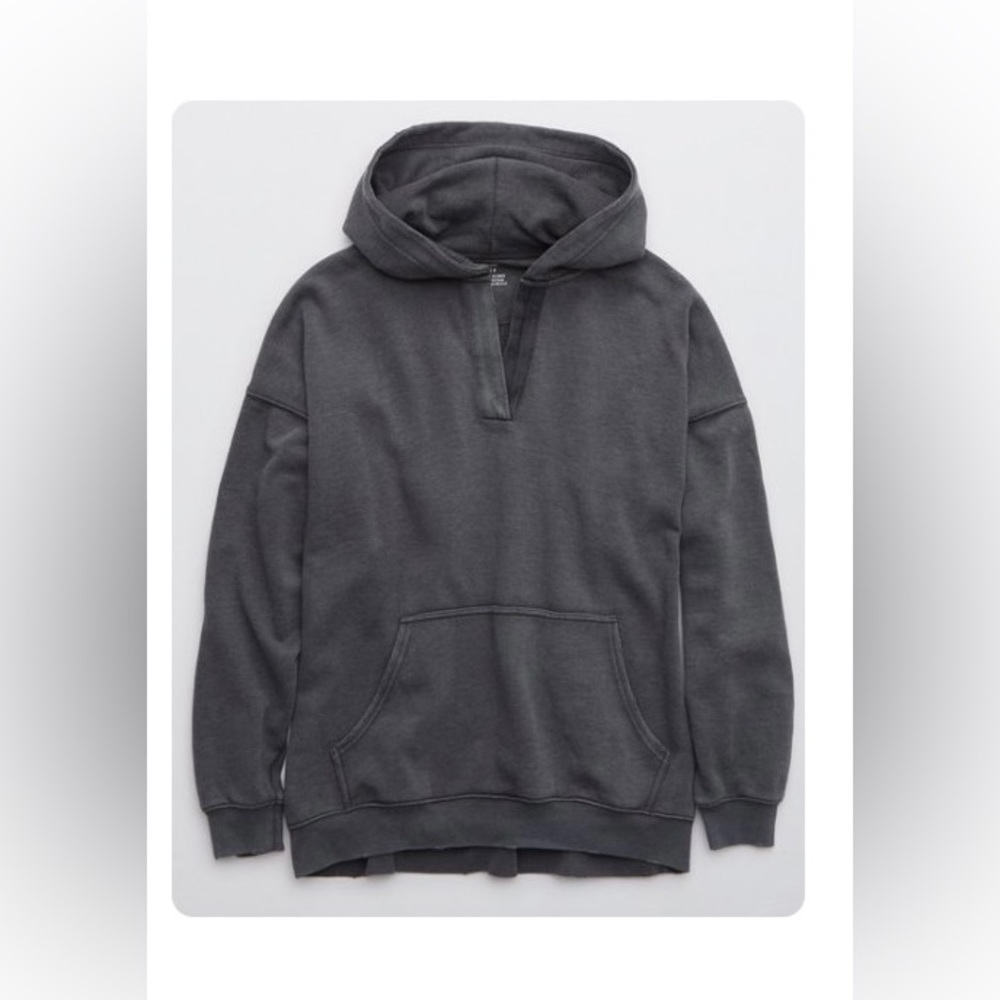 Aerie Happy Henley Hoodie